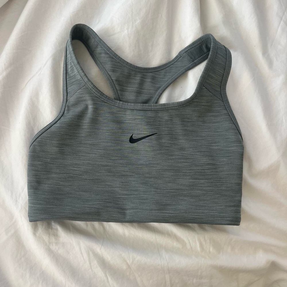 Nike grey sports bra size extra small